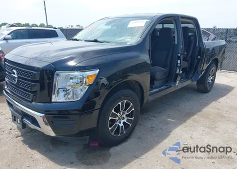 2022 Nissan Titan Sv 4X2 из США, поврежденный, VIN 1N6AA1EE8NN104142